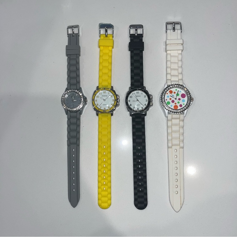 Little Girls Geneva Jelly Watches